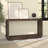 Lonni 55" Rectangular Console Table in Brown Oak-2126807474