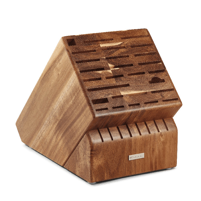 WÜSTHOF 35-Slot Knife Block, Acacia