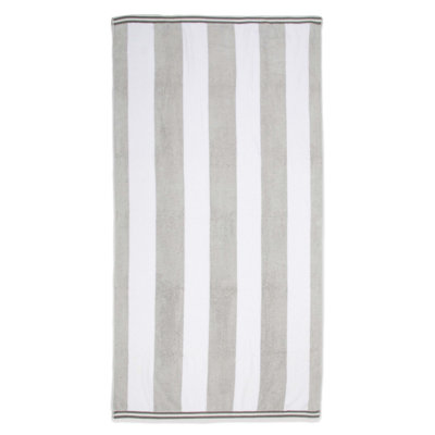 Serviette de plage réversible 100% coton Aston & Arden 30 x 70