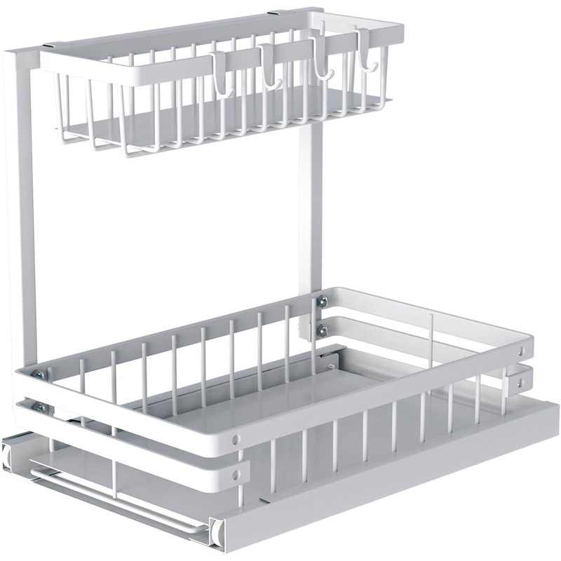 Stainless Steel Under Sink Organizer
