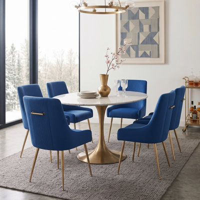 Elian Velvet Upholstered Dining Chair