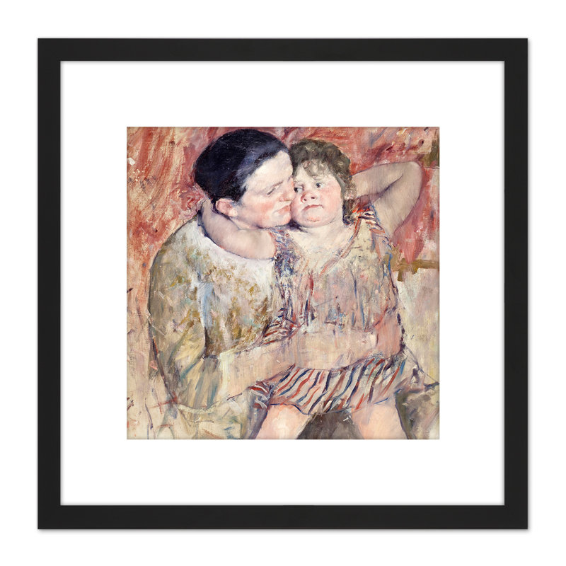 Woman Child Mother by Mary Cassatt - Single Picture Frame Painting