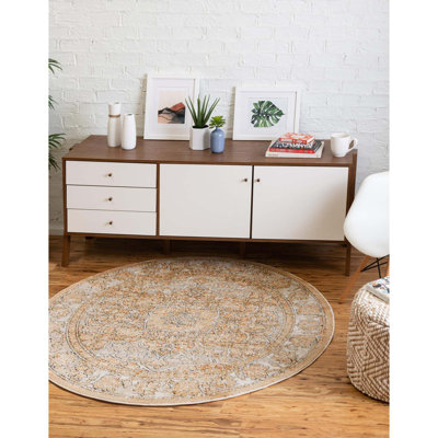 Tapis oriental beige Alresford