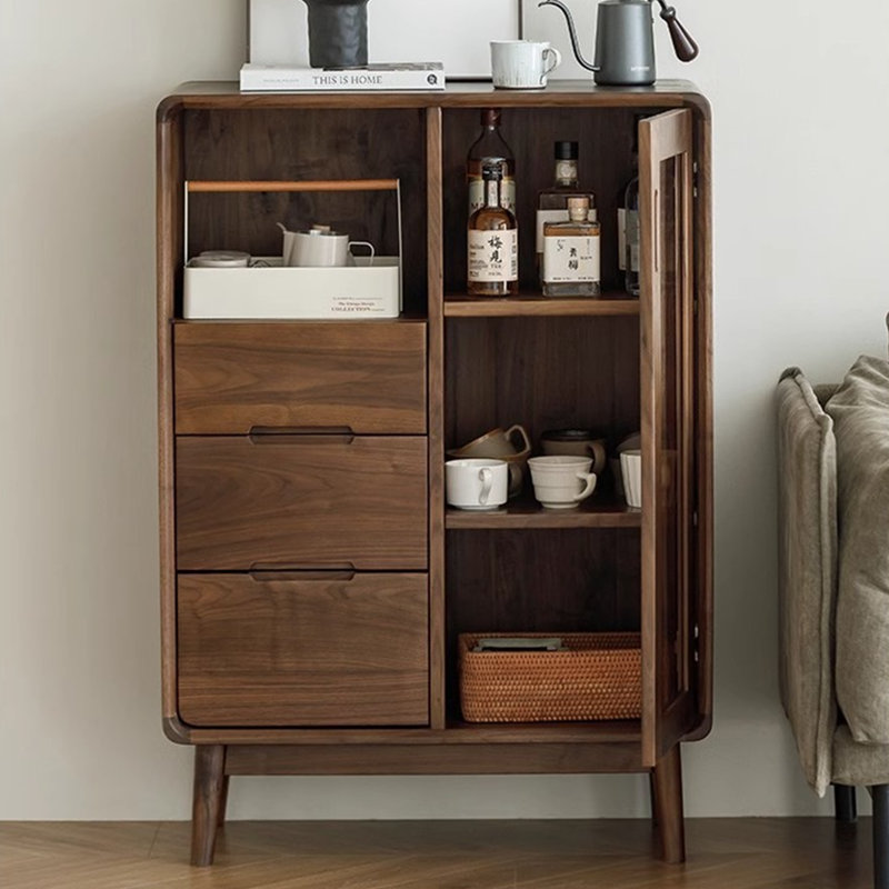 Armoire d'appoint arrondie