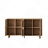 Elegant And Functional 4-Door Rattan Decorative Storage Cabinet-1024422132
