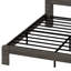 Structure de lit plateforme avec tête de lit à DEL avec rangement et 2 USB, grand rangement sous le lit-1344081634-1344081660