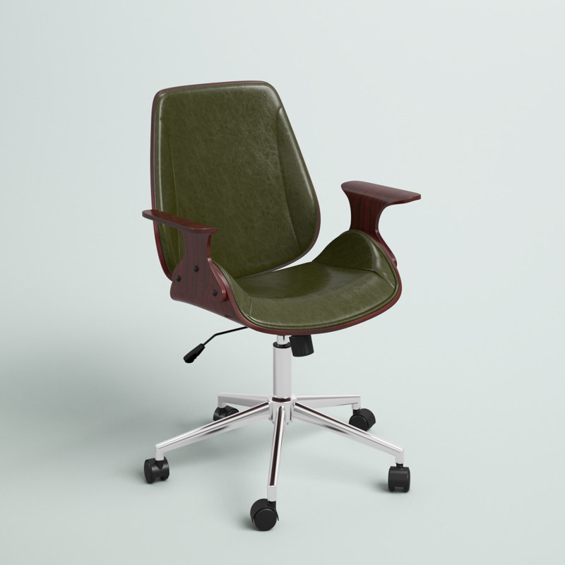 Chaise de bureau Amery, Vert