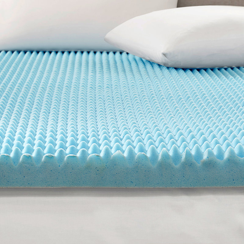 Surmatelas hypoallergénique réversible toutes saisons, Lit double