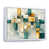 White Floater Framed