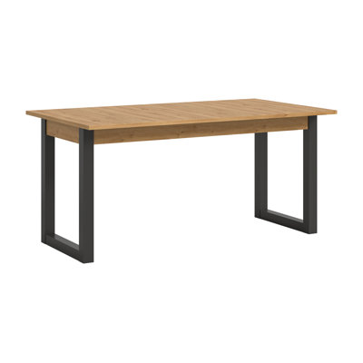 Extendable dining table (W/H/D): 150-190x76x90 NB Seattle
