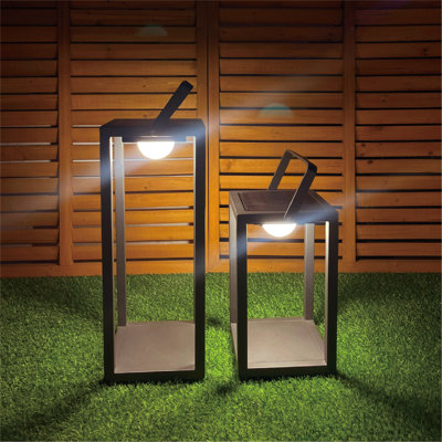 27-Bulb Solar Powered Outdoor Lantern