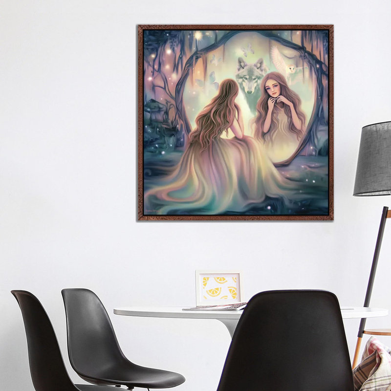 Spirits Of The Magic Forest by Andrea Hrnjak - Gallery-Wrapped Canvas Giclée on Canvas, 66.04 cm H x 66.04 cm W x 4.445 cm D