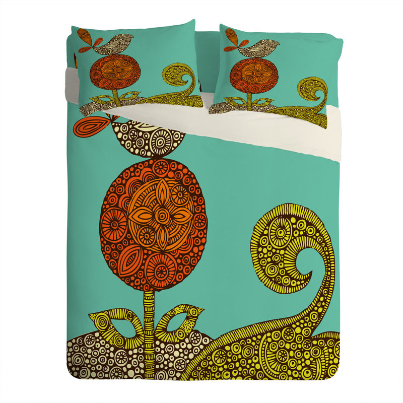 Bird in The Flower Pillowcase, King
