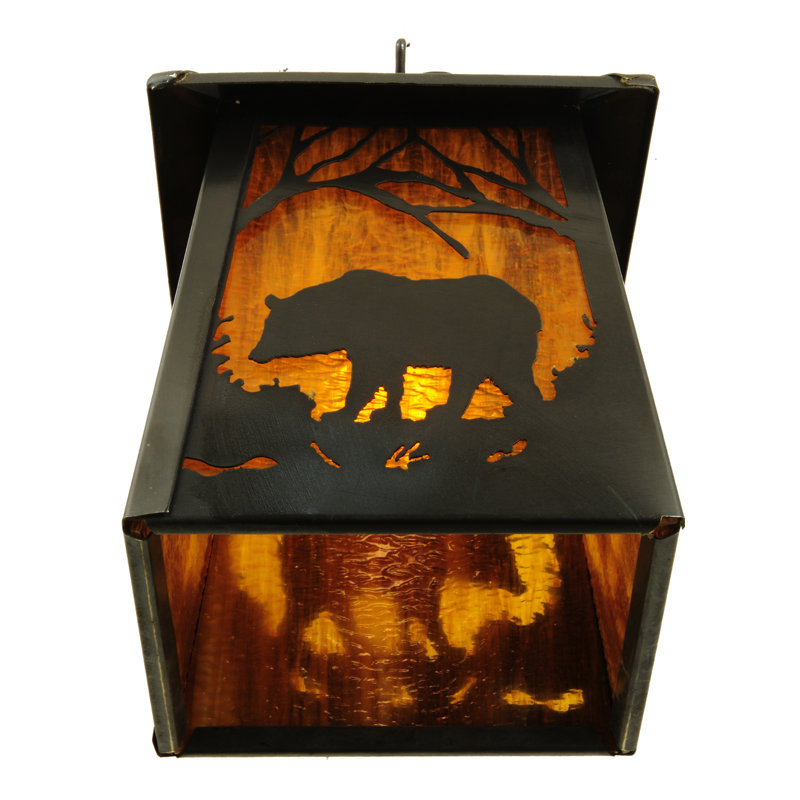 1 - Light Outdoor Wall Lantern