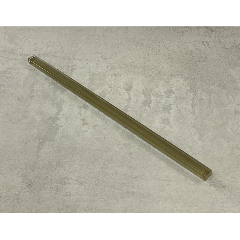 Carreau de verre 11,75 po x l 0,5 po, Vert foncé