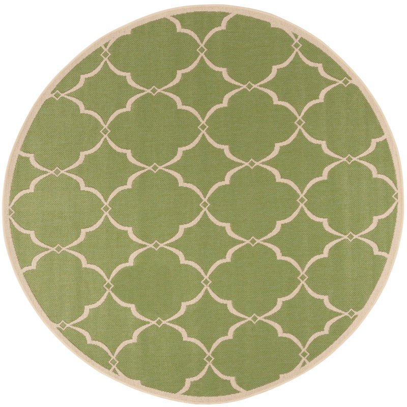 Tapis d'intérieur / extérieur Croker Performance, Rond 6 pi 7 po