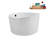 43.3'' x 43.3'' Soaking Acrylic Bathtub-83635613