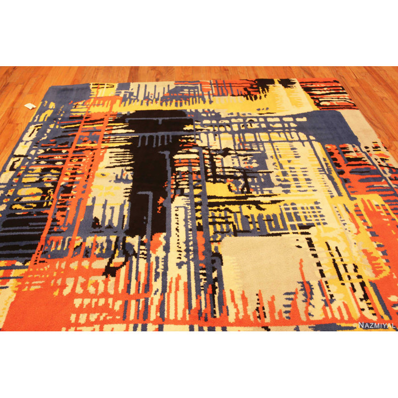 One-of-a-Kind Rectangle 8'2" x 11' Hand Knotted Area Rug