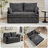 Sofa bed with C-type charging port-819934476