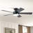46" Low Profile Ceiling Fan Light With Remote/app Control-266126128