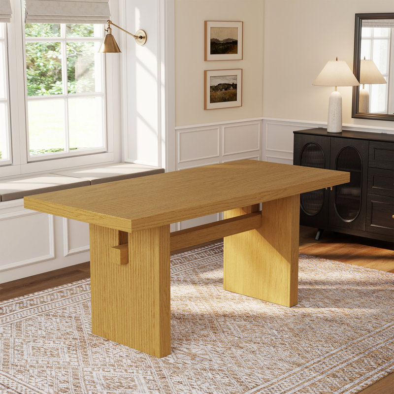 Table de salle à manger 70 po Mid-Century
