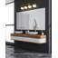 Meuble-lavabo 4 lumières 32,25 po Trombetta-2116521751