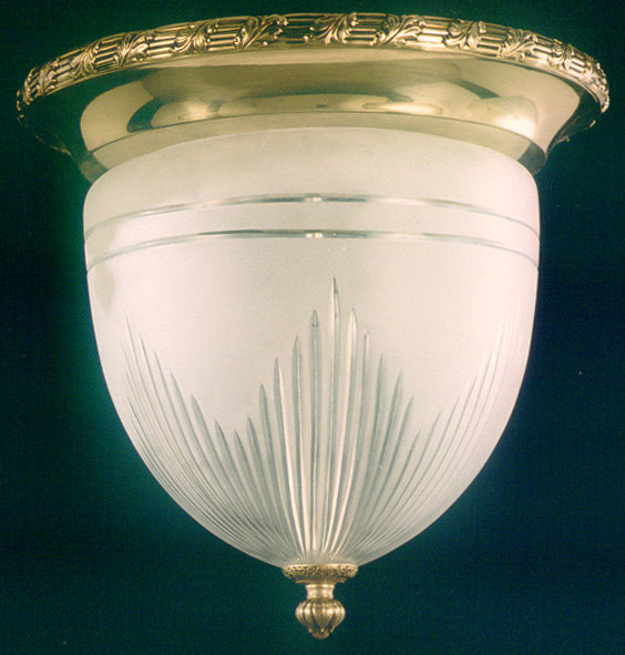 Bernabe Glass Flush Mount