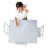 Aztlan Kids 5 Piece Play Or Activity Table and Chair Set-1804919383