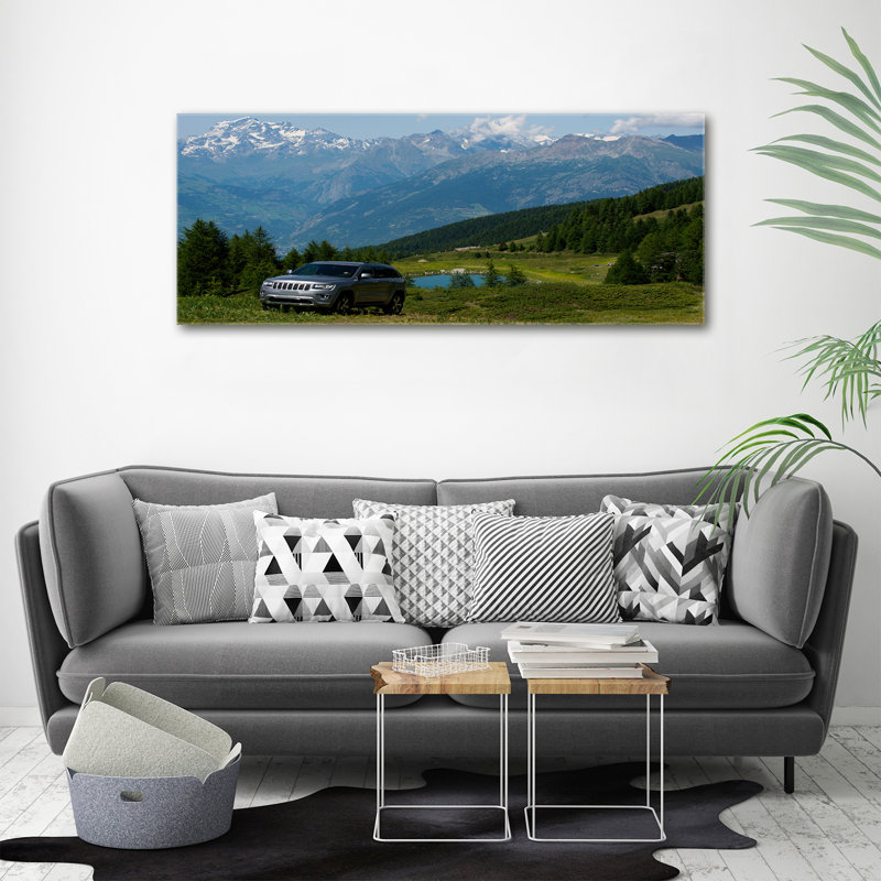Off-Road Car - Wrapped Canvas Print