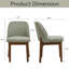 Ensemble de chaises de salle à manger 19,5 po Bason-814266292-814266293