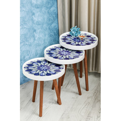 Glass Tray Top Nesting Tables