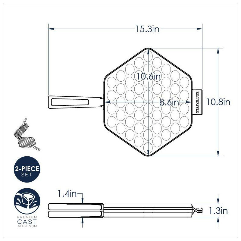 Nordic Ware Waffle Puff Pan