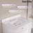30'' Fully Assembled Single Bathroom Vanity with Backsplash, 2 Colors Available White / Light Gray-110441565