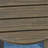 Outdoor 16" Acacia Wood Side Table, Gray Finish-96108012