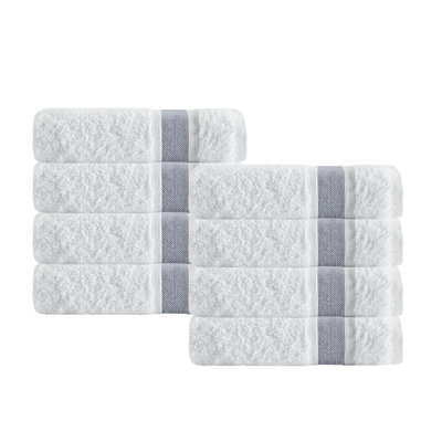 Ensemble de 8 serviettes en coton Amair