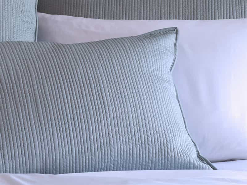 Retro Sham Set, Blue