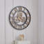 Abrahams 58cm Industrial Large Retro Silent Wall Clock for Home Decor-74338966