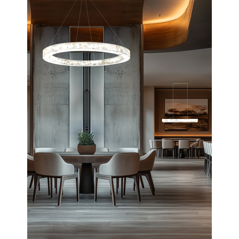 Luminaire suspendu LumenAria - Medley, H 35,50 po x l 52 po x P 52 po