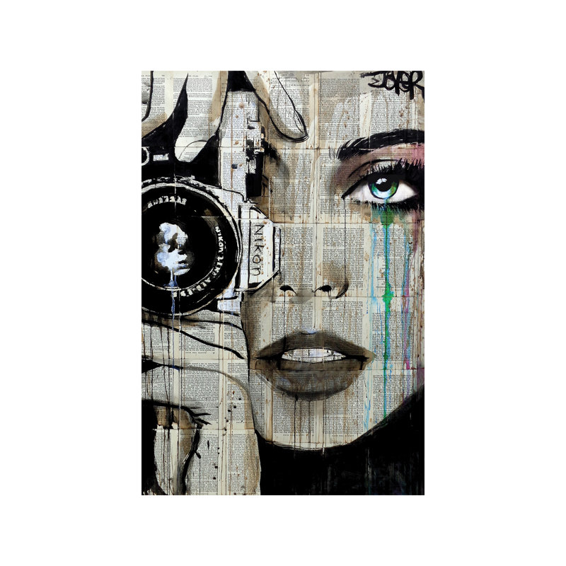 Loui Jover - Wrapped Canvas Print, 66.04 cm H x 45.72 cm W x 3.175 cm D