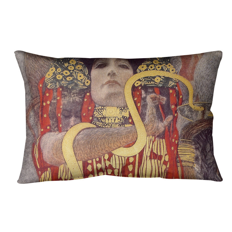 Coussin lombaire hygeia, Rouge, Polyester sergé