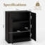Navjeevan Rectangle Accent Cabinet-1834007658