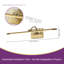 Applique murale rotative 23,6 po 1 lumière DEL