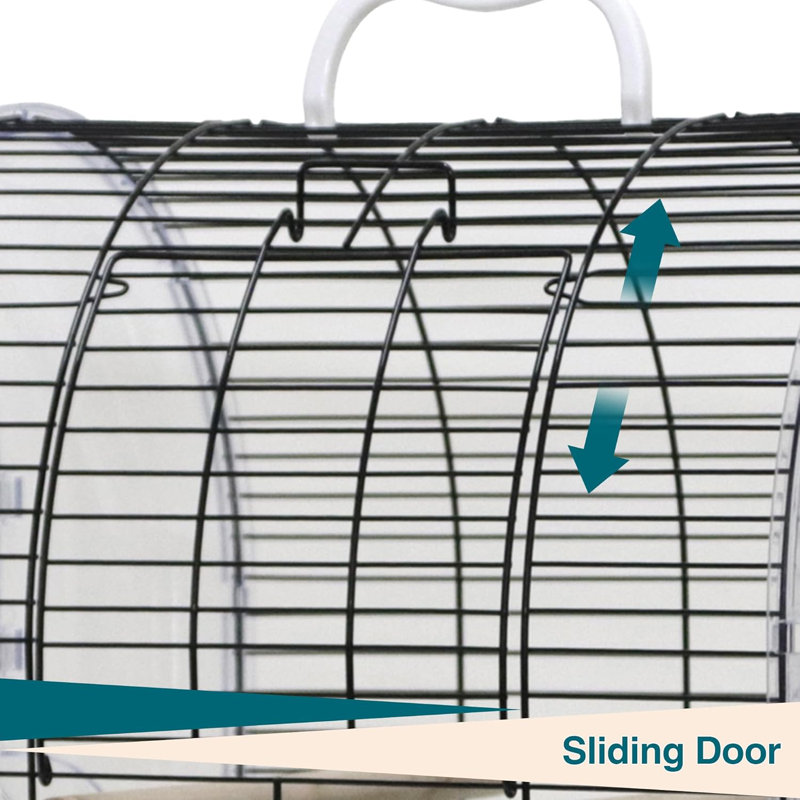 36cm Plastic / Acrylic Travel Bird Cage
