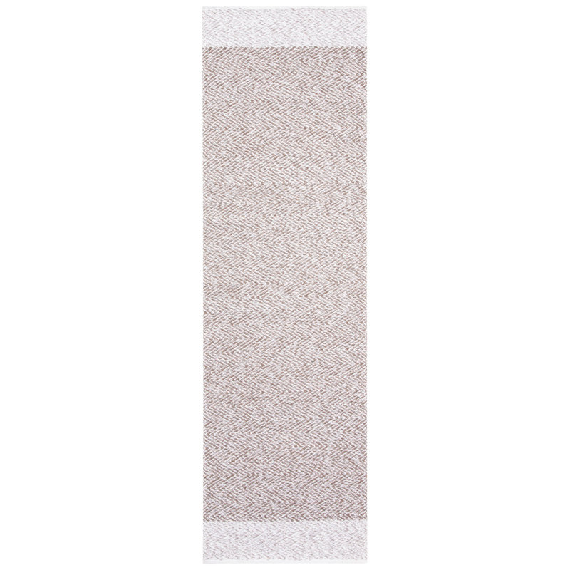 Baum Flatweave Performance Chevron Rug, Runner 2'3" x 8'