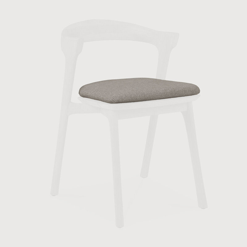 Bok Outdoor Dining Chair Cushion, Mocha