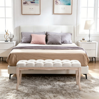 Banc de hall d'entrée rembourré