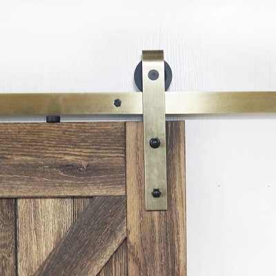 Ensemble de quincaillerie de porte de grange simple standard classique