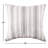 Savannah Stripe Woven Square Throw Pillow-1439493150
