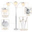 Lampe sur pied en forme d'arbre de coquillage naturel à 3 lumières Beckum-962885891
