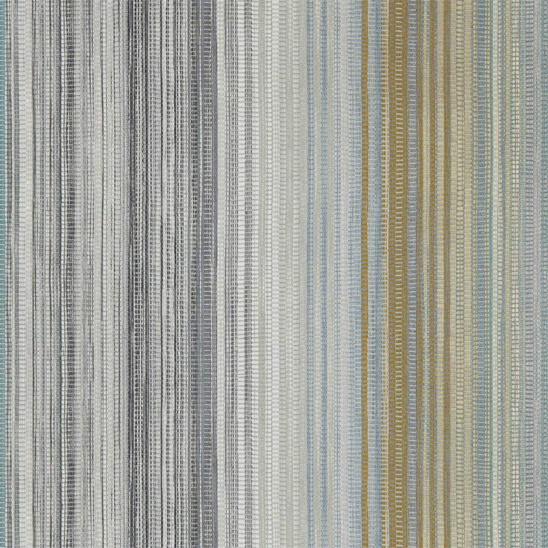 Spectro Stripe Wallpaper, Litchen/Graphite